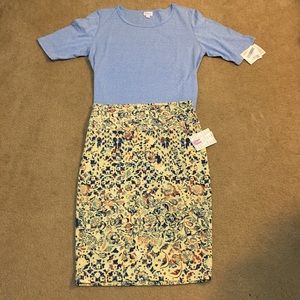 NWT LuLaRoe Multicolored Cassie Skirt